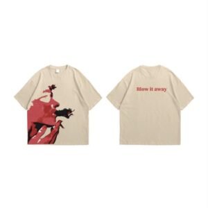 White Smoking Printed T-Shirts