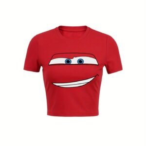 Red Casual Printed T-Shirts