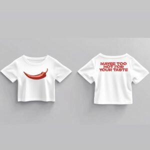 White Casual Printed T-Shirts